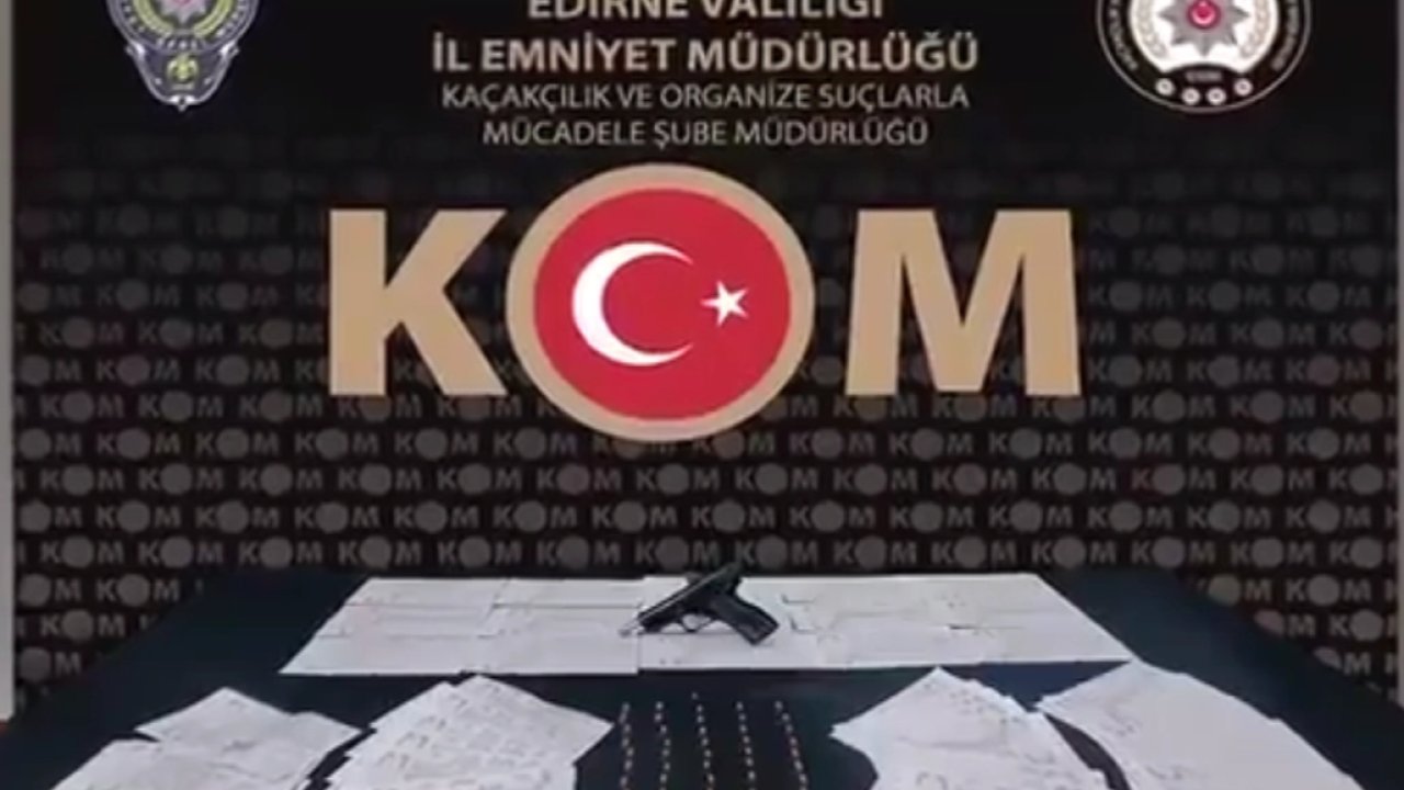 Edirne'de tefecilik operasyonu: 2 tutuklama!