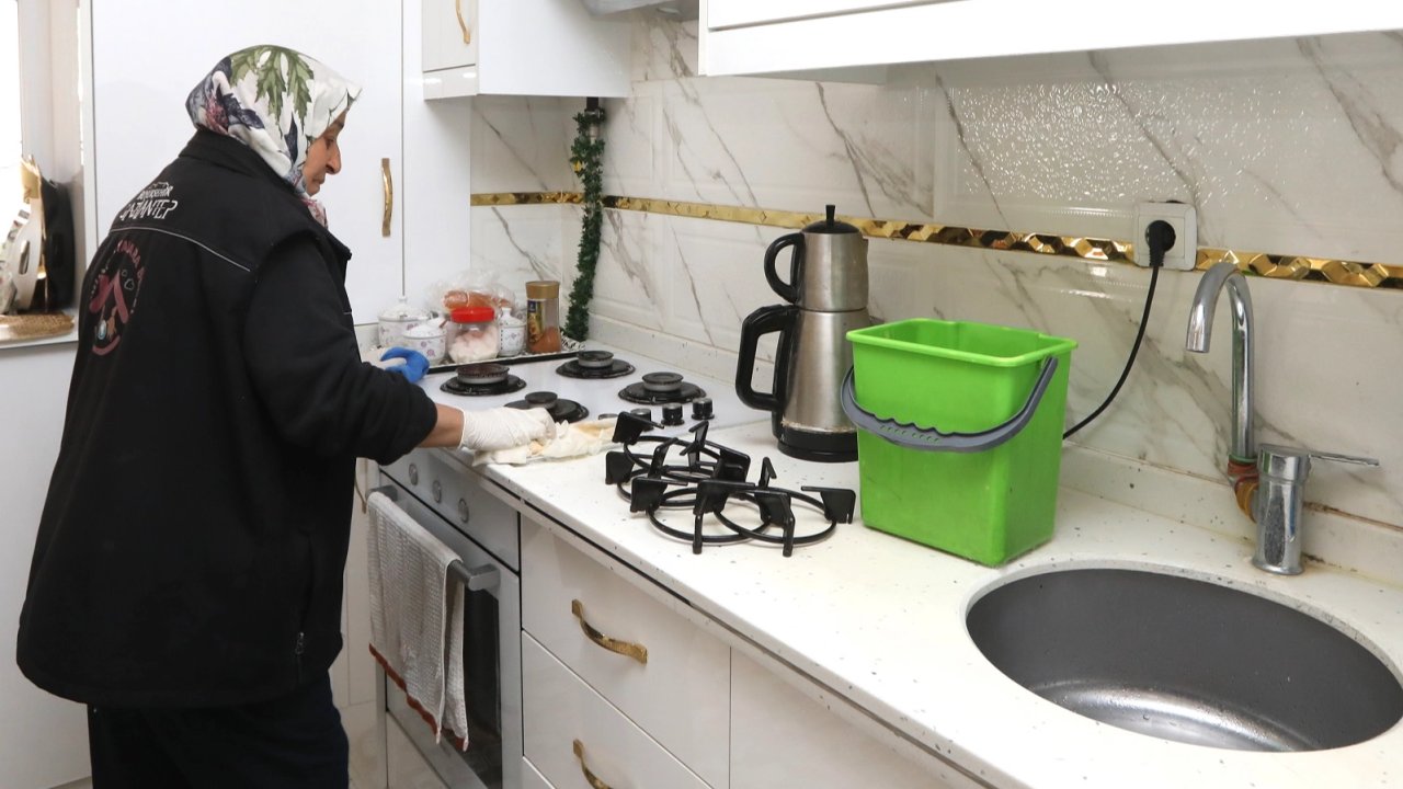 Gaziantep'te vatandaşların bakım ve temizlik ihtiyaçları karşılandı