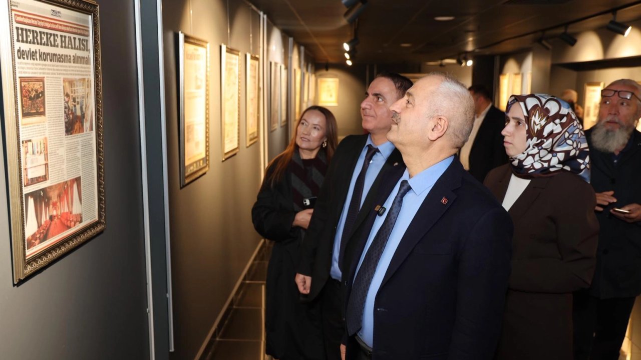 Gebze basın tarihi sergisi sanatseverlerle buluştu