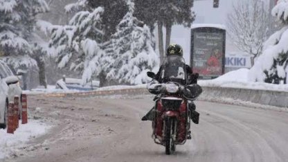 İstanbul'da ağır taşıt ve kuryelere 'kar' yasağı!