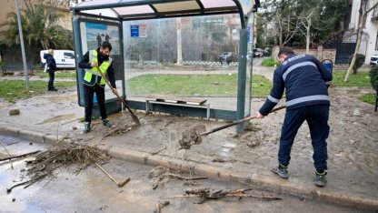 İzmir Bornova’da sel alarmı