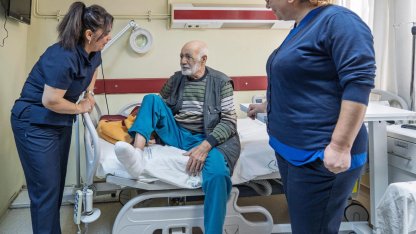 İzmir'de 83 yaşında mucizevi iyileşme