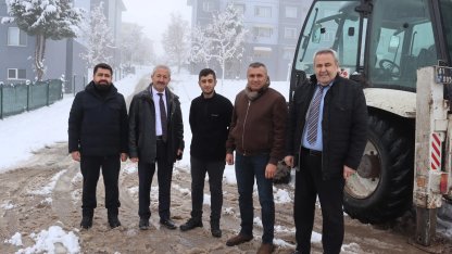 İzmit'ten muhtarlara kış çalışmaları ziyareti