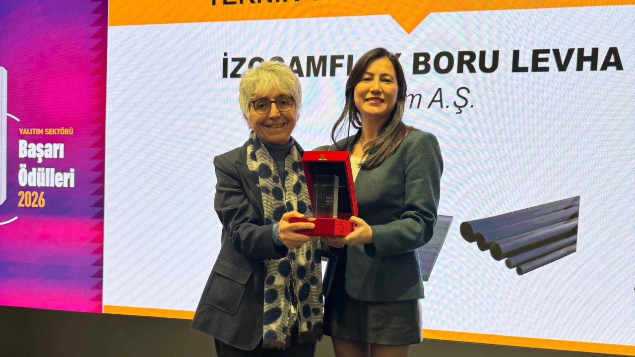 İzocam, İzocamflex ile 'Yılın Teknik Yalıtım Ödülü'nün sahibi oldu