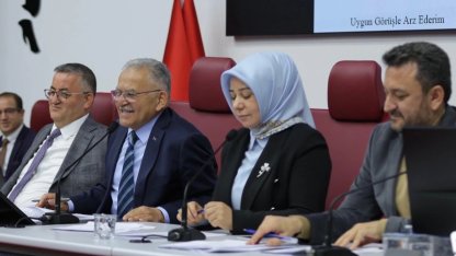 Kayseri Büyükşehir Meclisi'nden Elitaş'a vefa