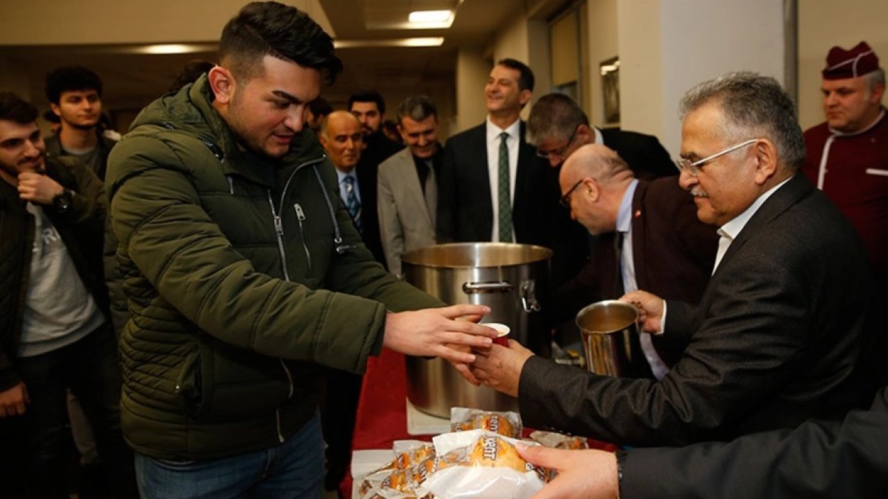 Kayseri Büyükşehir'den 1.4 milyon bardak sıcak çorba