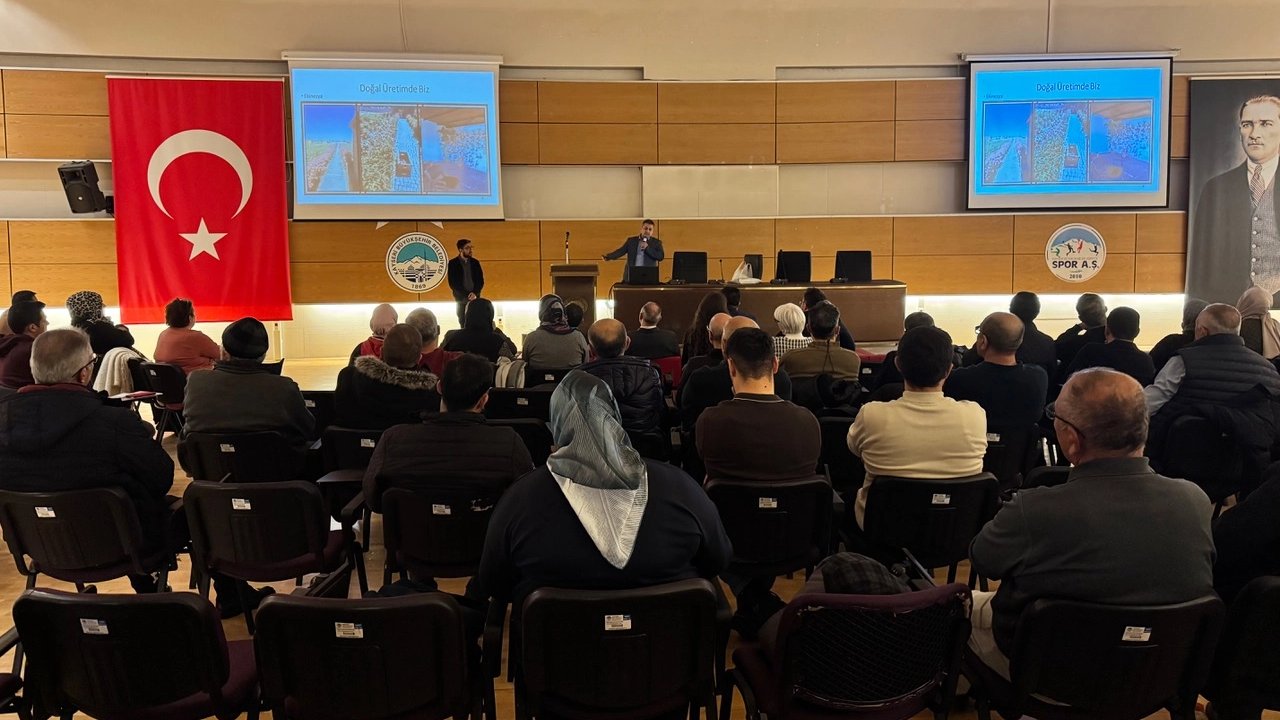 Kayseri Büyükşehir'den organik tarım eğitimi