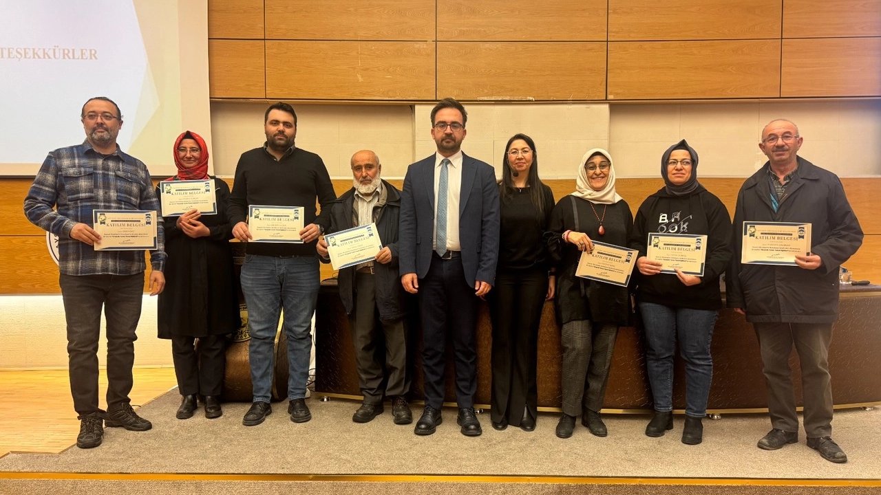 Kayseri Büyükşehir'den organik tarım kursiyerlerine sertifika