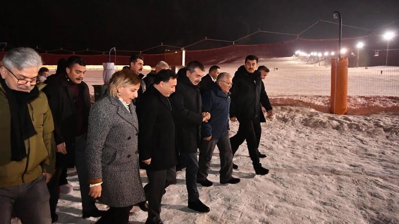 Kayseri Erciyes Bakan Tekin'i ağırladı