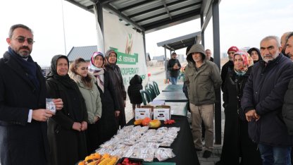 Kayseri Kocasinan'dan ata tohumu desteği