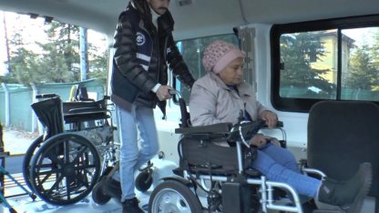 Kayseri Kocasinan'dan engellilere yüz güldüren hizmet