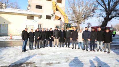 Kayseri Melikgazi Aydınlıkevler'de dönüşüm başladı