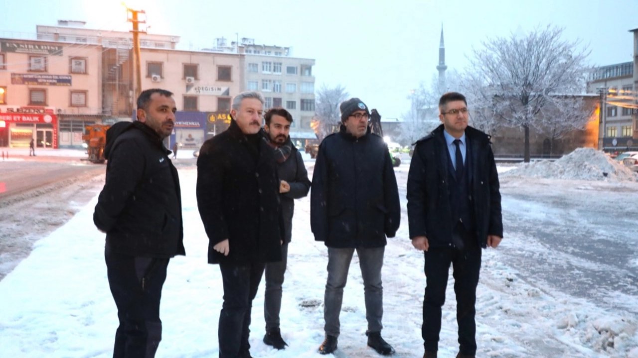 Kayseri Melikgazi tam koordinasyonla sahada