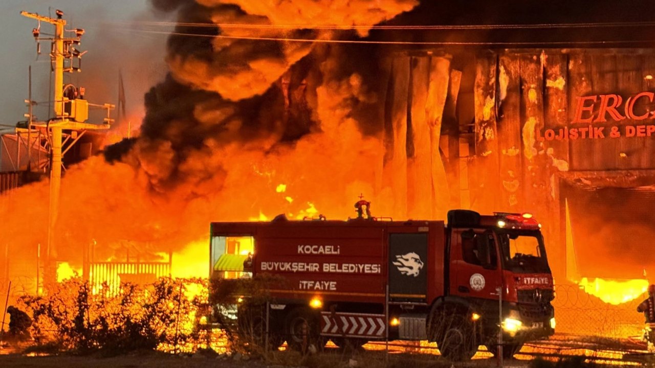 Kocaeli İtfaiyesi,'nden 2025'te 13 bin 562 vakaya müdahale