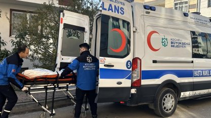 Kocaeli'de 'Hasta Nakil Ambulans'ı bir yılda 46 bin kişiye ulaştı