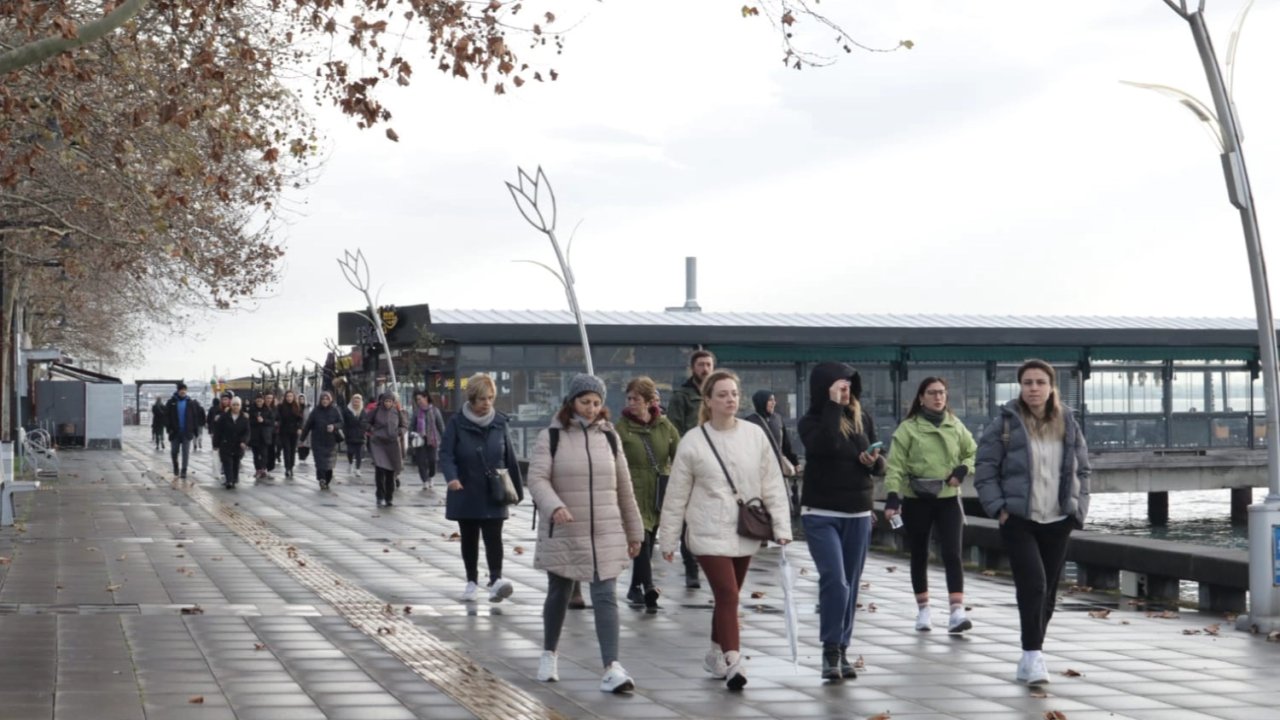 Kocaeli'de İzmitli kadınlar ‘Sağlıklı Yaşam Yürüyüşü’nde buluştu