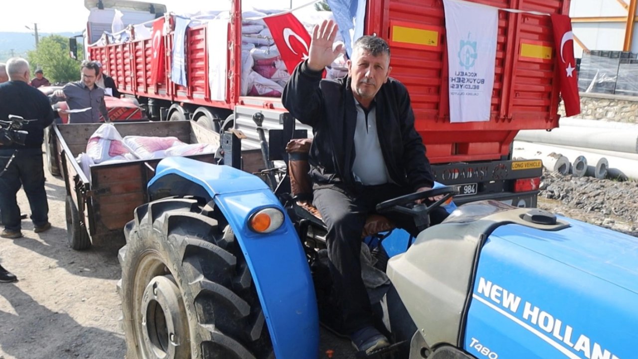 Kocaeli'den çiftçilere 3 büyük tarımsal destek