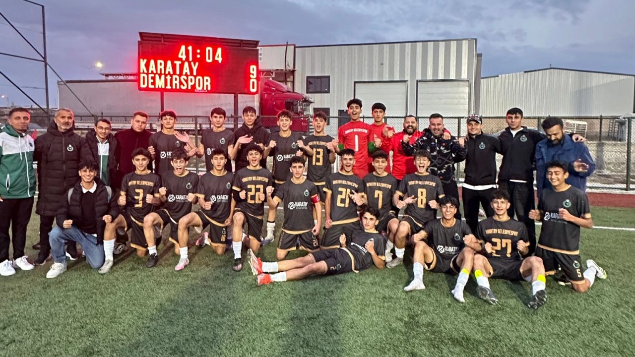 Konya Karatay altyapıda fırtına gibi