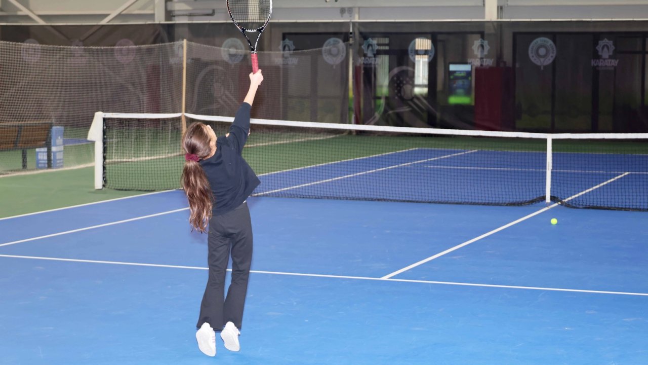 Konya Tenis Turnuvası Karatay’da tüm heyecanıyla sürüyor