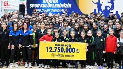 Manisa Büyükşehir’den amatör spora rekor destek