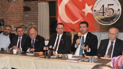 Manisa Dostlar Meclisi’nde Mahmut Arıkan konuk oldu