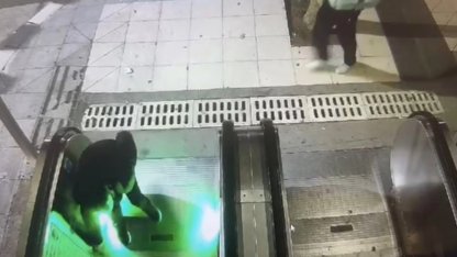 Manisa'da vandallık hem görüntülendi, hem de raporlandı!