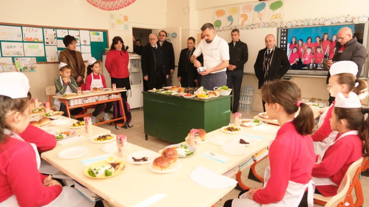 Marmarabirlik’ten çocuklara zeytinli lezzet atölyesi