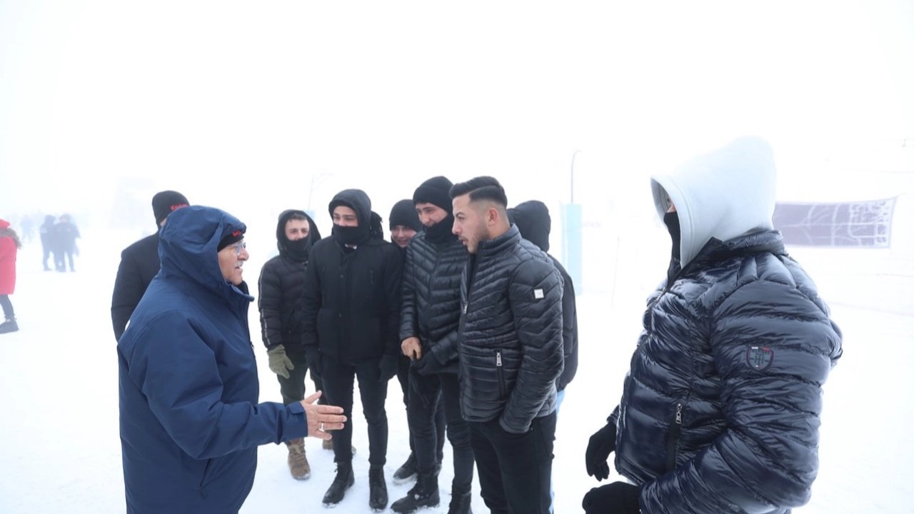 Memduh Büyükkılıç'tan Erciyes mesaisi