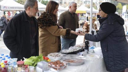 Mersin’de üretici kadın stantları gelir kapısı oluyor