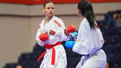 Milli sporcunun emeği altın madalya ile taçlandı