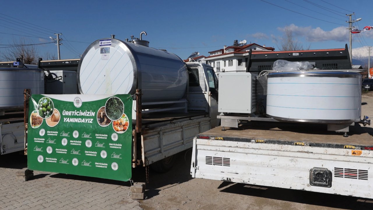 Muğla Büyükşehir’den sütü koruyan destek