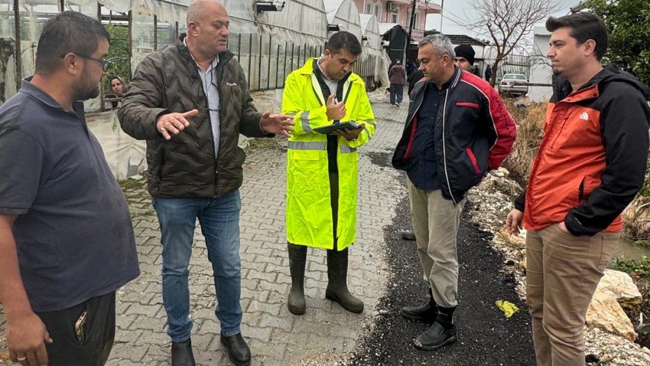 Muğla'da yaşanan afet sonrası inceleme