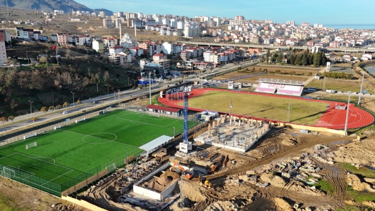 Ordu Altınordu’ya modern spor kompleksi yükseliyor