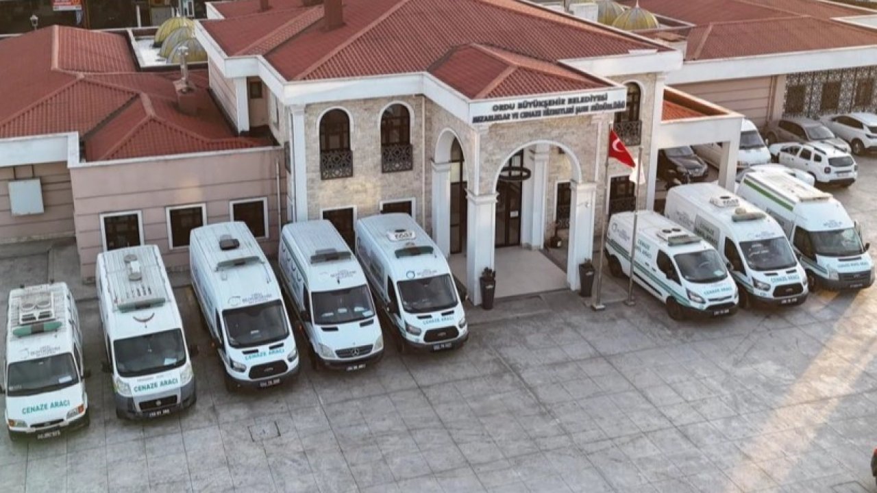 Ordu’da cenaze hizmetleri filosu güçlendi