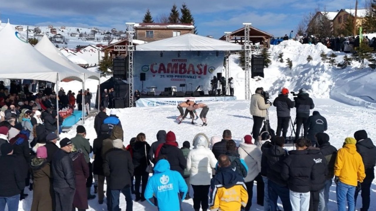 Ordu’da eğlence dolu kış festivali