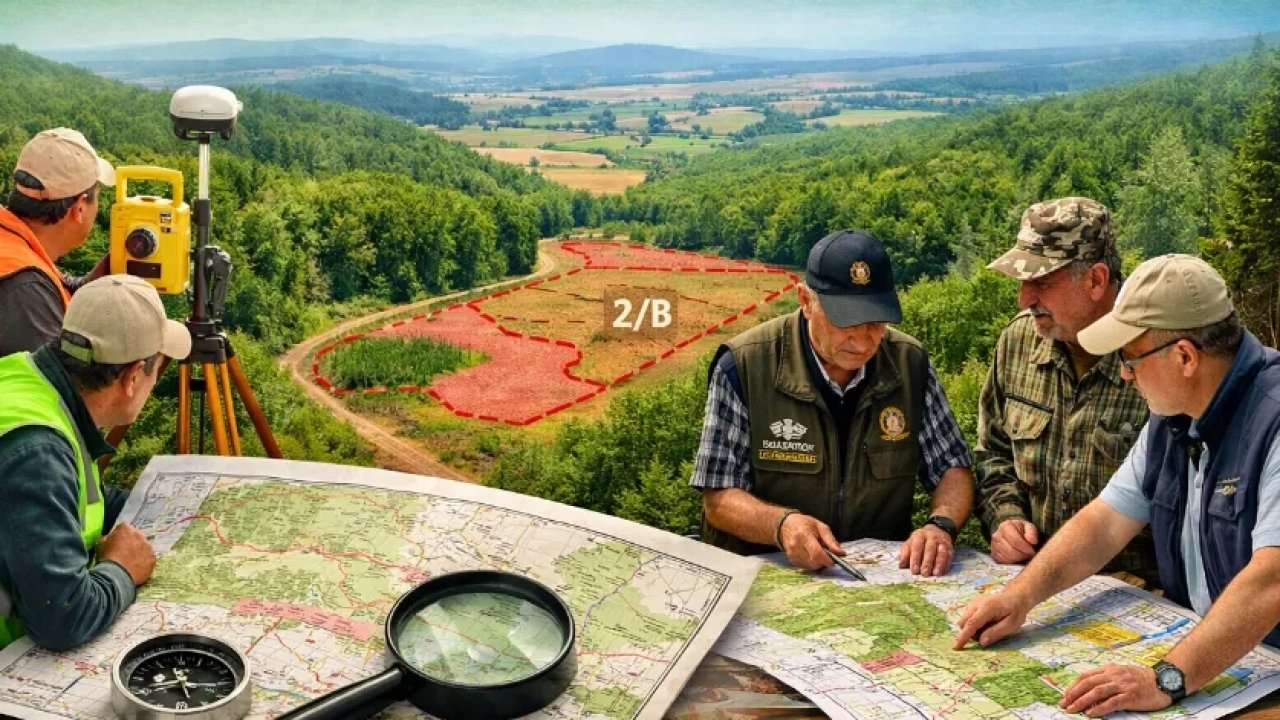 Orman kadastrosu ve 2/B uygulamalarında kapsamlı değişiklik