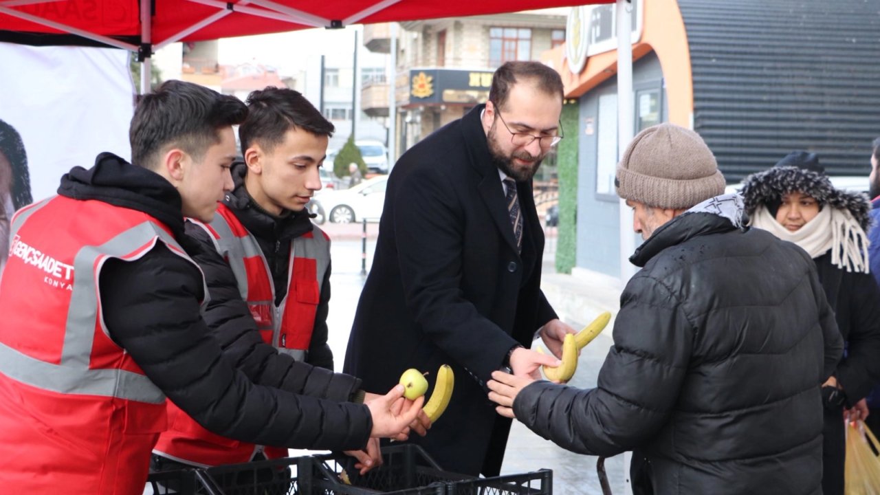 Saadet Partisi’nden “Göz Hakkı Manavı” etkinliği