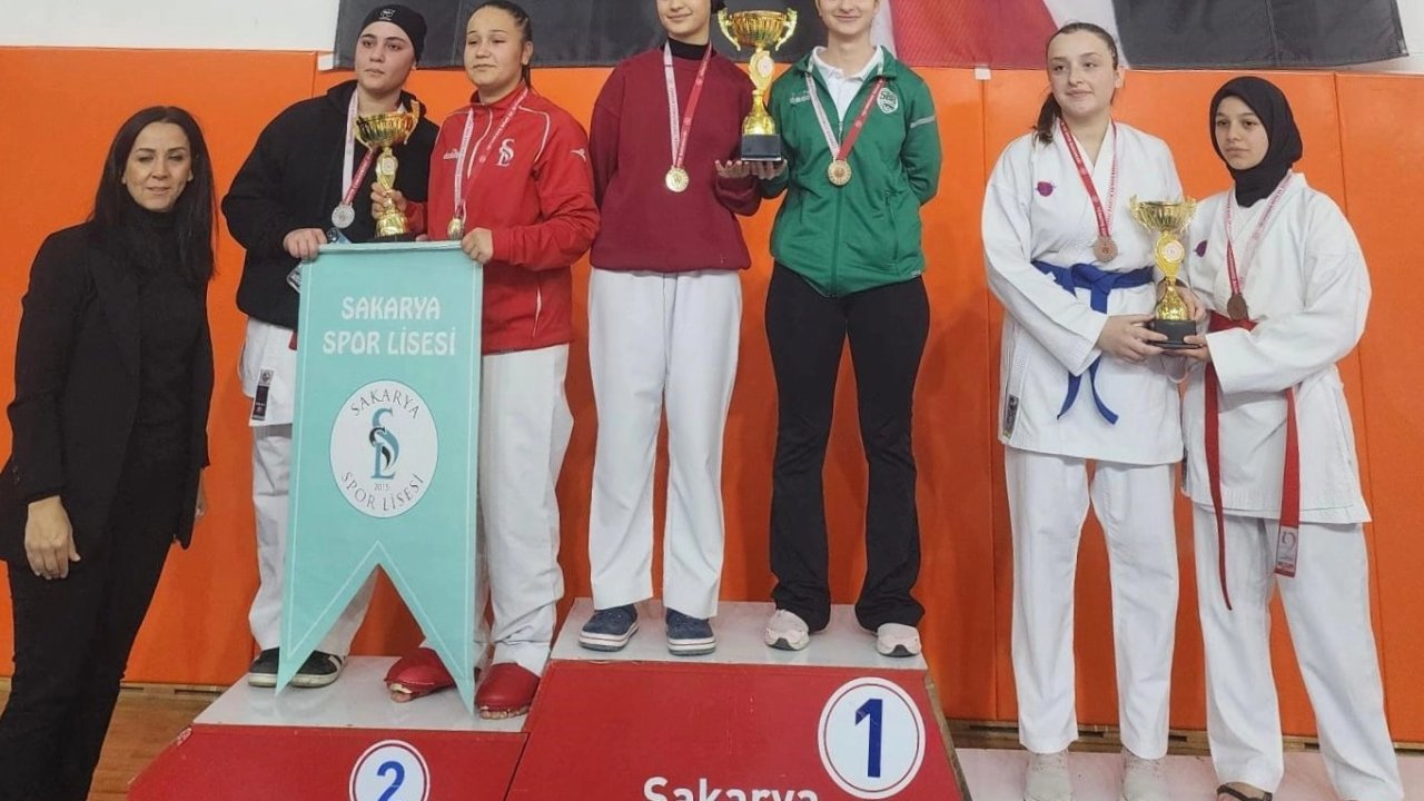 Sakaryalı sporcular il seçmelerine damga vurdu