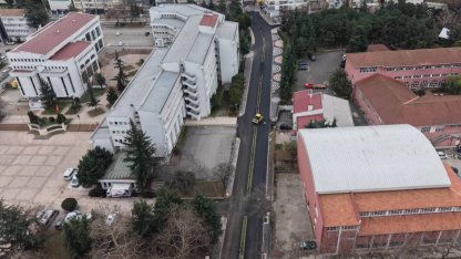 Trabzon Büyükşehir caddeleri yenilemeyi sürdürüyor 