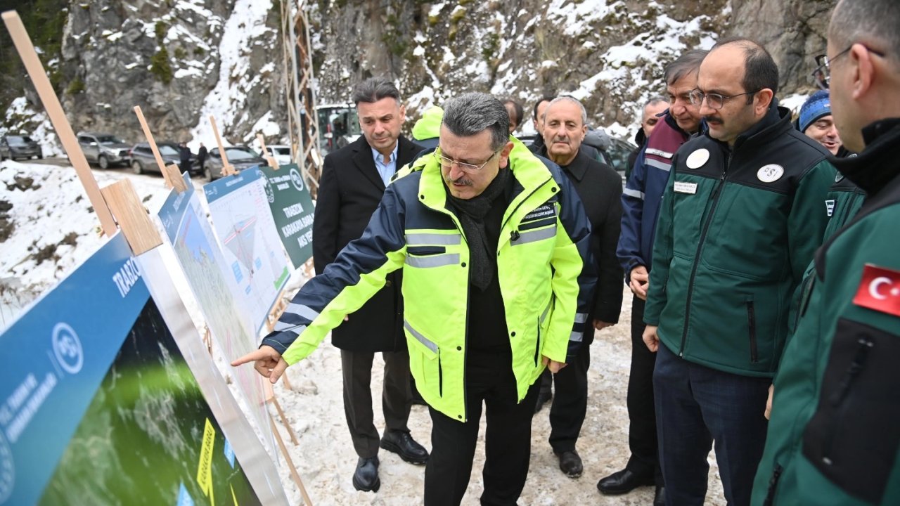 Trabzon’da Karakaya Barajı için inceleme