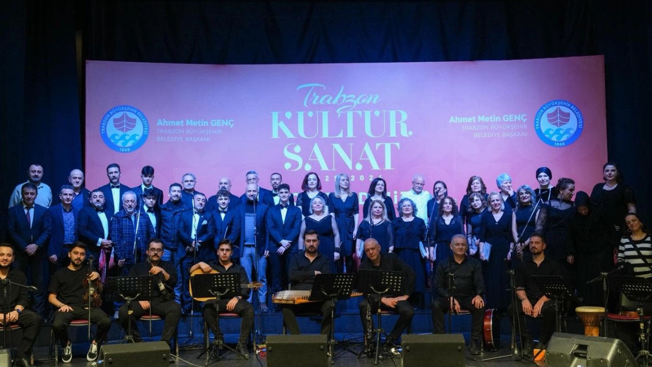 Trabzon’da sanatseverleri buluşturan konser