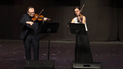 Türk ve İtalyan sanatçıdan Maltepeli müzikseverlere keman konseri