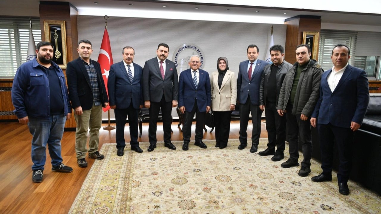 TUSAŞ heyetinden Başkan Büyükkılıç'a ziyaret