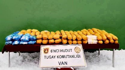 Van Hudut Hattı'nda 50 kilogram uyuşturucu ele geçirildi