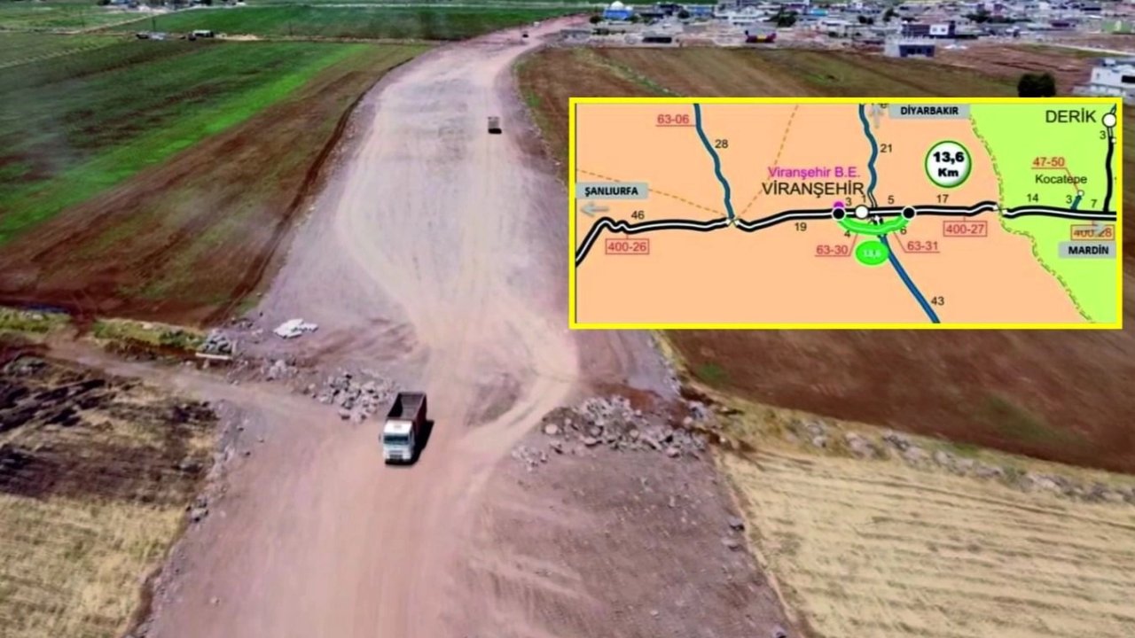 Viranşehir Çevre Yolu Projesi için acele kamulaştırma kararı