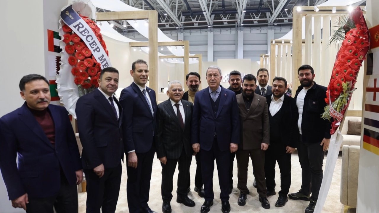 1. Kayseri Mobilya Fuarı(KFF) kapılarını açtı