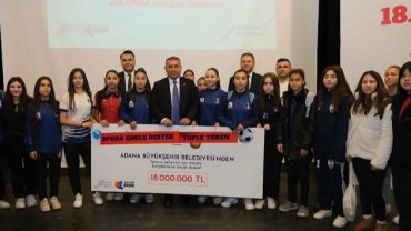 Adana Büyükşehir Belediyesi’nden amatör spor kulüplerine destek