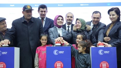 Afyonkarahisar’da 4.370 sosyal konut için kura çekildi