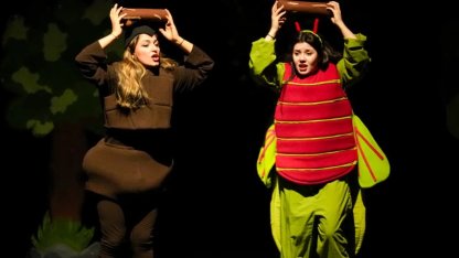 ‘Ağustos Böceği ve Karınca’ Trabzon’da sahnelendi