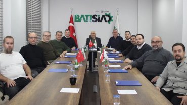 Ahmet Er başkanlığındaki BATISİAD'da görev bölümü